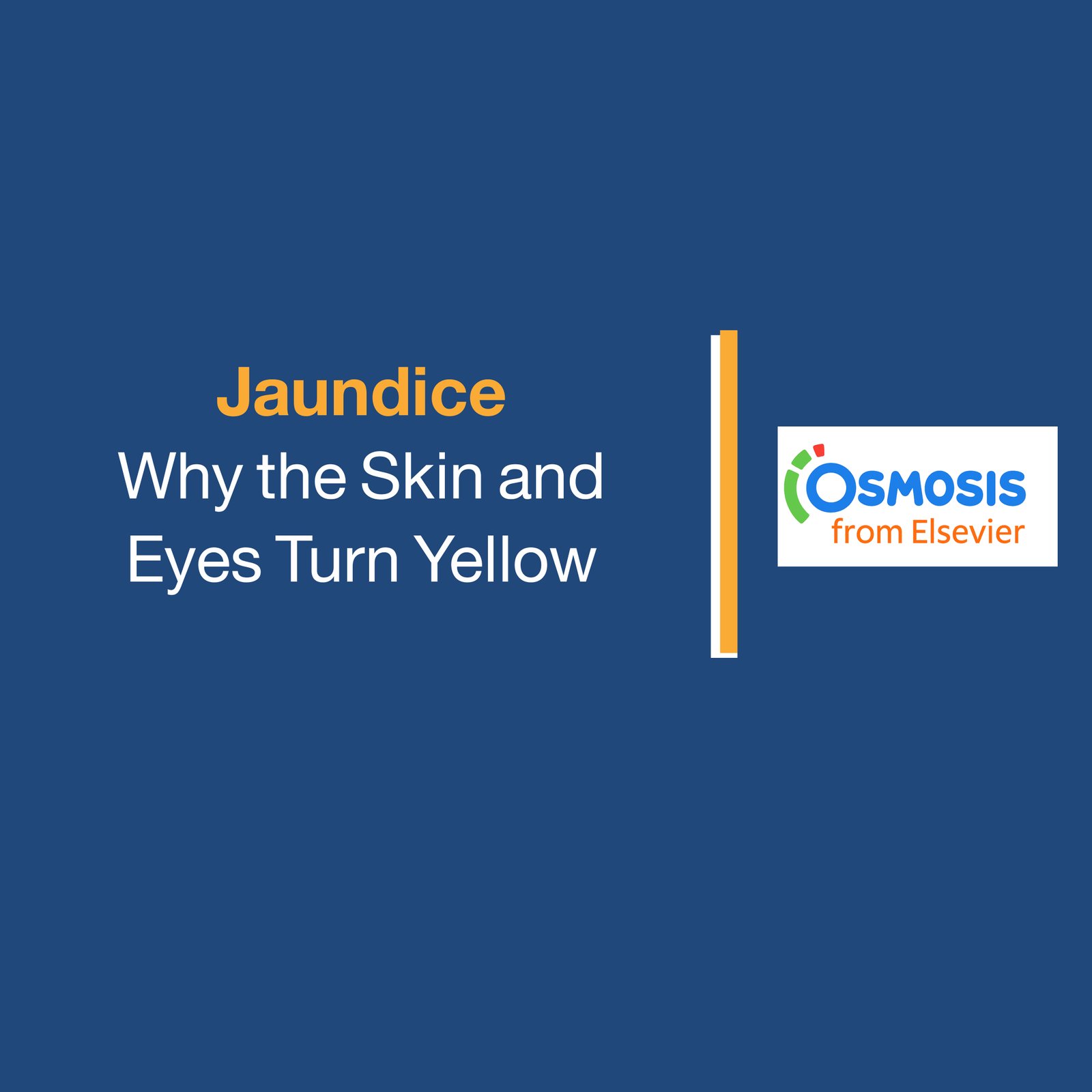 Jaundice: Why the Skin and Eyes Turn Yellow