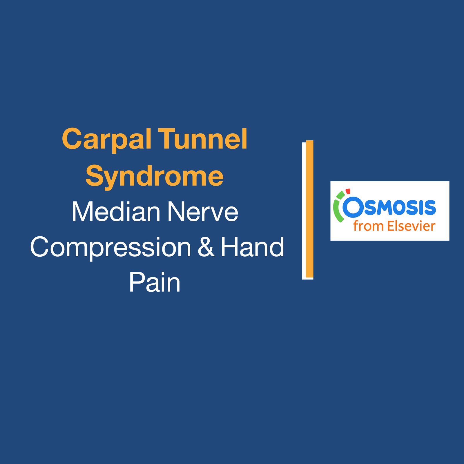 Carpal Tunnel Syndrome: Median Nerve Compression & Hand Pain